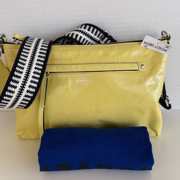 Isabel Marant Nessah Leather Shoulder Bag - Picture 2 of 15